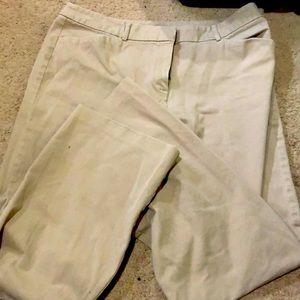 Dress high waist tan pants
